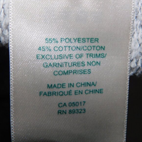 Roots Canada 1/4 Zip Salt and Pepper Pullover Collard Sweatshirt Mens XS Beaver - Picture 5 of 11